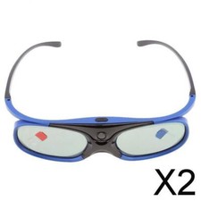 2x 3D Brille mit Aktivem