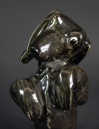 Expressiver hund dackel - -,