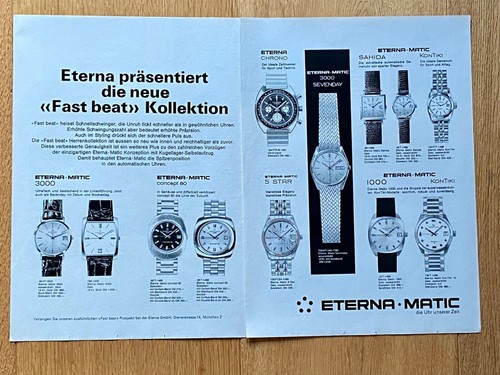 1969 eterna matic fastbeat - eterna,