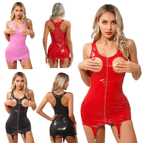 Damen sexy lackleder - de,