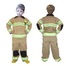 Kinder feuerwehranzug khaki - feuerwehranzug,