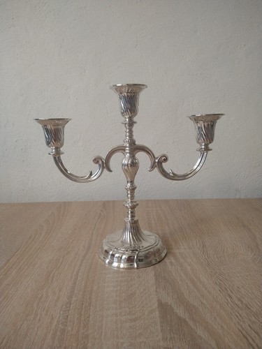 Kerzenleuchter versilbert