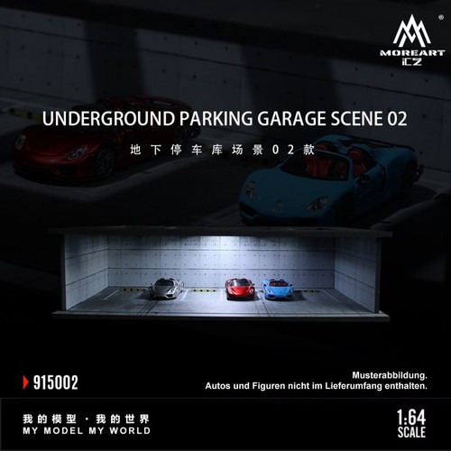 Diorama undergroud parking - diorama,