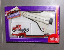 Siku 4016 US Truck Space Shuttle NASA Peterbilt Tieflader ca1999 Ovp Top Zustand