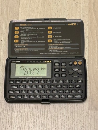 Vintage organizer casio - vintage,