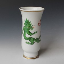 Meissen - Vase - grüner Ming
