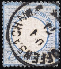 1872 Deutsches Reich; 7 Kr