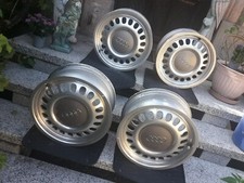 5x Audi "Gullideckel", 16" Schmiede Felgen Gut erhalten