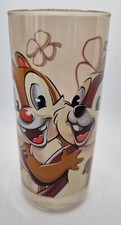 DISNEY Glas CHIP & CHAP Wasserglas Saftglas Trinkglas DISNEYLAND PARIS