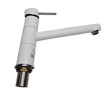 A12) WELLWATER ZELINA Weiß Waschtischarmatur Einhebelmischer Neu Armatur