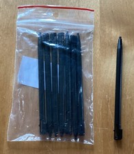 Plastik Schwarz Stylus Bedienstift Display Touch Pen PDA und Organizer 8 Stück