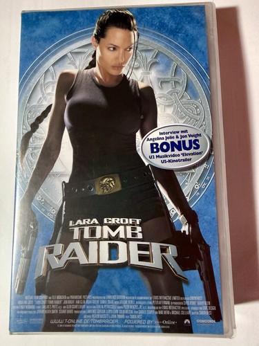 Lara croft tomb raider vhs - raider,