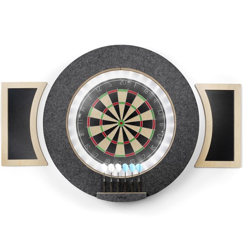 Peleya dartboard cabinet set - dartboard,