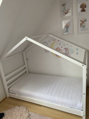 Kinderbett hausbett 80x160 - kinderbett,