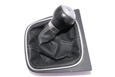 VW Golf 5 Schaltknauf Schaltsack Schaltung Schaltknüppel original 5-Gang Leder