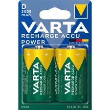 4x Akku Mono D HR20 1,2V 3000mAh Varta Rechargeable Accu ReadyToUse Typ 56720