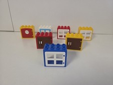 7 x Lego Duplo Fenster