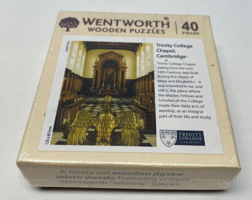 Wentworth wooden puzzle - wooden,