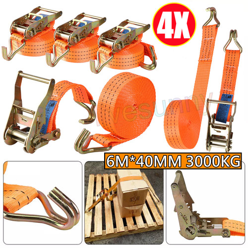 4tlg set spanngurte - spanngurte, mit