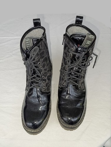 Mustang damen stiefel schwarz - mustang,