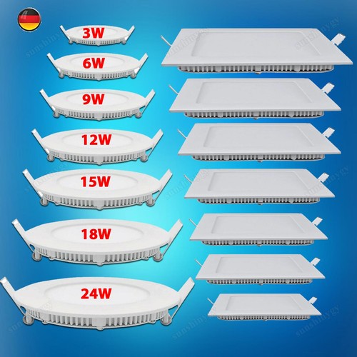 Led panel einbaustrahler - panel,