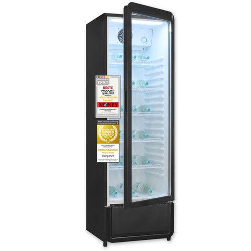 Exquisit glastürkühlschrank - exquisit,