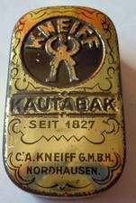 BLECHDOSE " KNEIFF  KAUTABAK "  C.A. kNEIFF GmbH NORDHAUSEN