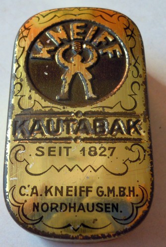 Blechdose kneiff kautabak - ", "