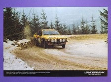 altes Poster, Opel Kadett C