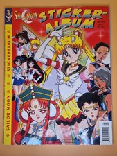 Original Sailor Moon Stickeralbum von 1999 teilbestickert | 90er Anime