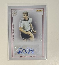 Bernd Schuster Auto /10 | DFB Team Set | Legenden Autogramm | zu 10 nummeriert