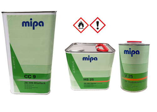 Mipa cc9 klarlack - cc9, 5l