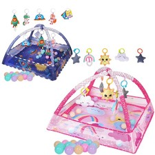 3 in 1 Baby Aktivität Gym Center Spielmatte Spieldecke Krabbeldecke Spielbogen