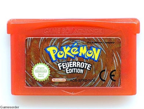 Pokemon feuerrote edition - pokemon,