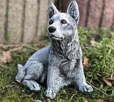 Steinfigur Schäferhund Hund