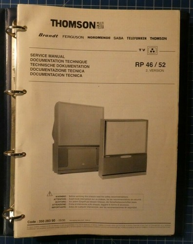 Thomson schaltbild fernseher - thomson,