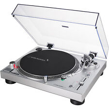 Audio-Technica AT-LP120XUSB, Plattenspieler, silber