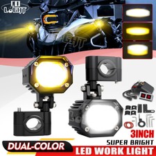 2X LED Motorrad Zusatzscheinwerfer Nebel/Spot Licht für BMW R1200GS F800GS