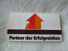 Streichholz-Heftchen "Resopal