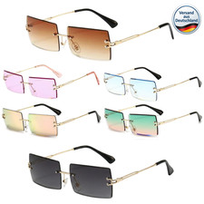 Sonnenbrille randlos retro - sonnenbrille,