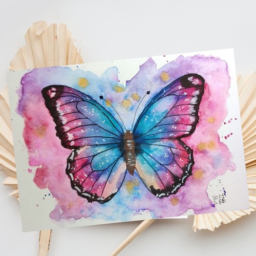 Aquarell schmetterling - aquarell,
