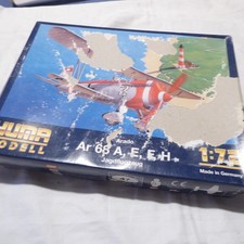 1:72 HUMA Arado Ar 68 A, E, F, H Jagdflugzeug  Komplett mit OVP  (W24)