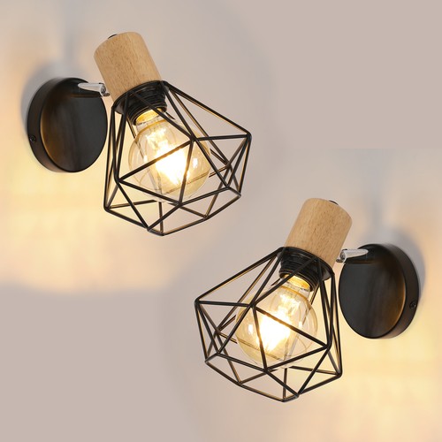Wandleuchte industrie retro - 2x,