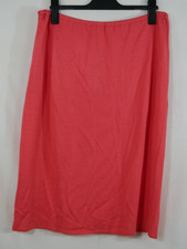 WUNDERSCHÖNER Leichter Feiner Strick Rock Coral Ton Rundrum Gummizug Größe 48/50