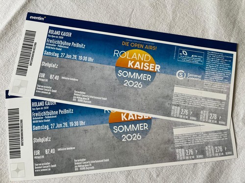 Roland kaiser ticket - x, halle