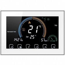 Irishom WiFi Raumthermostat für Gaskessel Thermostat mit 4,8 Zoll