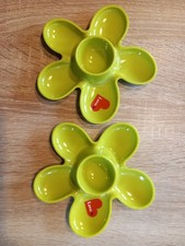 Koziol Loveit Grüne Blumen Eierbecher Vintage 90er NOS