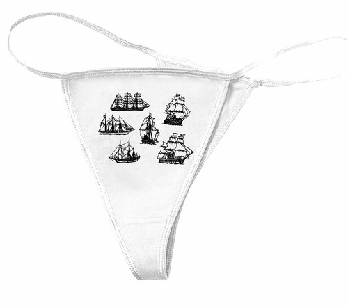 Damen string tanga segelboot - string,