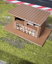 ** Carrera Slotcar Imbiss Verkaufsstand Burger laden Modelleisenbahn Spur 1**