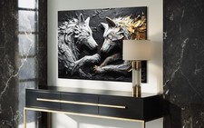 LEINWAND BILD Wolf Hund